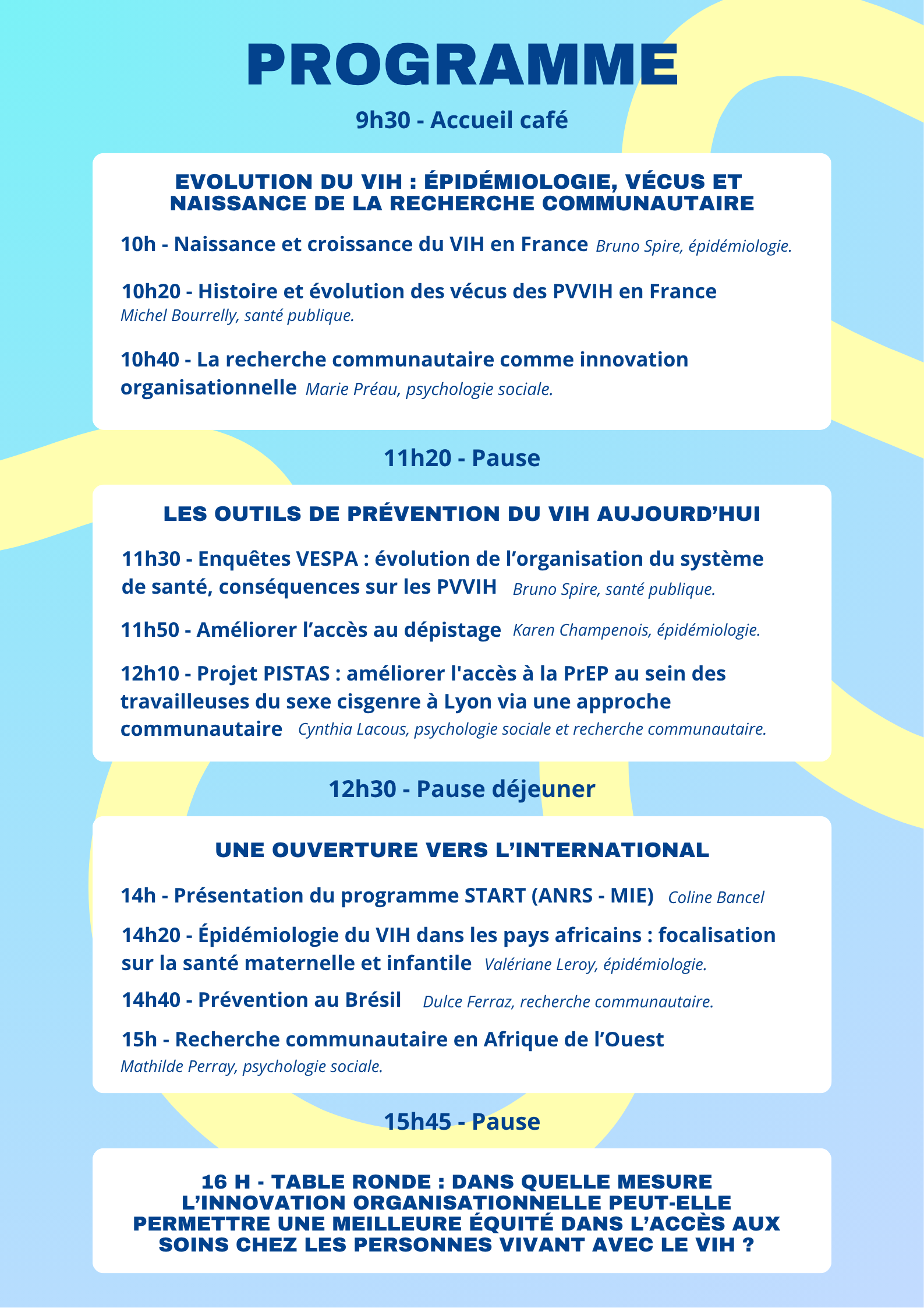 Programme